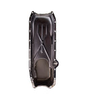 Steel 1980–85 Chevy SB Stock Capacity Oil Pan – Black Chrome