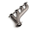 CAST IRON EXHAUST MANIFOLD – DRIVER SIDE – V-BAND CLAMP – 2002–2012 CHEVY LS – RAW