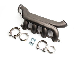 Cast Iron Turbo Exhaust Manifold – Passenger Side | 2002–2012 Chevy LS-Based Engines | Raw Finish