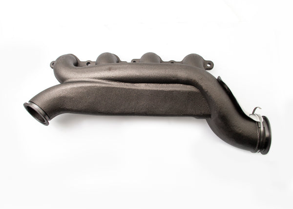 Cast Iron Turbo Exhaust Manifold – Passenger Side | 2002–2012 Chevy LS-Based Engines | Raw Finish