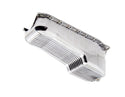 Aluminum Finned Oil Pan - Polished | Fits 1986–2002 Chevy SB 262–400 | Stock 4 Quart | One-Piece Rear Main Seal
