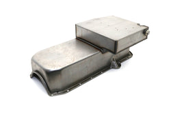 STEEL 1980–85 CHEVY SB 283–350 IMCA CIRCLE TRACK RACING OIL PAN – RAW
