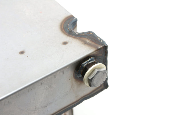 STEEL 1980–85 CHEVY SB 283–350 IMCA CIRCLE TRACK RACING OIL PAN – RAW