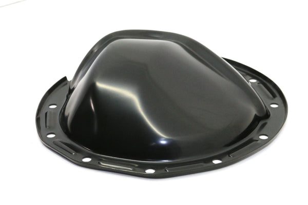 1964-72 CHEVY-GM BLACK STEEL REAR DIFFERENTIAL COVER - 12 BOLT W- 8.875