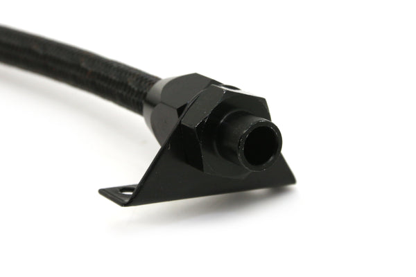 Stainless Steel Firewall-Mount Flexible Transmission Dipstick Fits GM 4L60E – Black Finish