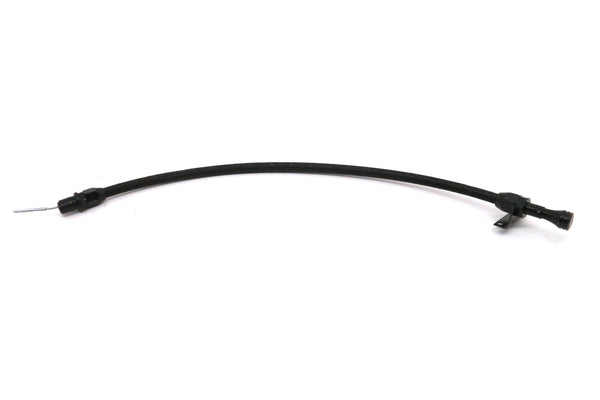 Stainless Steel Firewall-Mount Flexible Transmission Dipstick Fits GM 4L60E – Black Finish