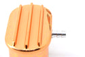 CHEVY-FORD-MOPAR BILLET ALUMINUM BREATHER W- TUBE - FINNED - COPPER
