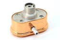 CHEVY-FORD-MOPAR BILLET ALUMINUM BREATHER W- TUBE - FINNED - COPPER