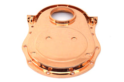 ALUMINUM 1966-90 CHEVY BB 396-402-427-454 TIMING CHAIN COVER - COPPER