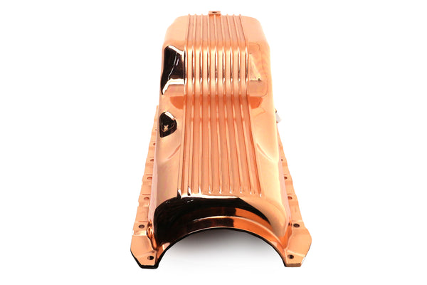 ALUMINUM 1965-90 CHEVY BB 396-402-427-454 GEN 4 OIL PAN - COPPER