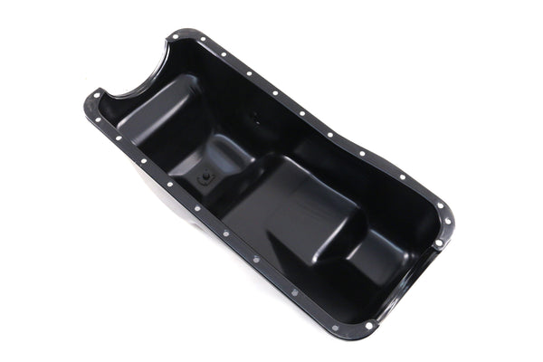 Steel Oil Pan – Fits 1983–1993 Ford Mustang 427 / 460 / 7.5L Big Block – Black Finish