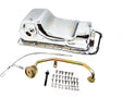 Steel Oil Pan Kit Fits 1979–1995 Ford 5.0L Mustang & Fox Chassis – Chrome Finish