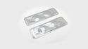 1962-74 CHEVY 194-230-250 STRAIGHT-INLINE 6 CYLINDER STEEL VALVE COVER SIDE PLATE - CHROME (One Plate Only)
