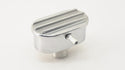 CHEVY-FORD-MOPAR POLISHED BILLET ALUMINUM BREATHER W- TUBE - FINNED