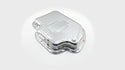 CHEVY-GM TURBO TH-400 STEEL TRANSMISSION PAN - CHROME