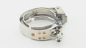 Interlocking V-Band Exhaust Clamp Kit with Male/Female Flanges – 2.5 Inch (64.3mm) 304 Stainless Steel