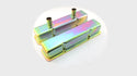 1958-86 CHEVY SMALL BLOCK 283-305-327-350-400 CIRCLE TRACK RACING STEEL VALVE COVERS - ZINC