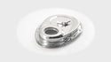 Steel 1955–95 Chevy SB 283–305–327–350–400 Timing Chain Cover with Timing Tab - Chrome