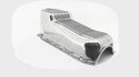 Aluminum Oil Pan – Fits 1986–2002 Chevy Small Block 262–400 – Retro Finned – Polished Finish