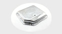 Steel Transmission Pan – Fits Chevy/GM TH-350 Turbo – Stamped "350 Turbo" Logo – Chrome
