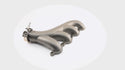 CAST IRON EXHAUST MANIFOLD – DRIVER SIDE – V-BAND CLAMP – 2002–2012 CHEVY LS – RAW