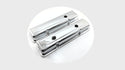 1958-86 CHEVY SMALL BLOCK 283-305-327-350-400 OEM STYLE SHORT VALVE COVERS - CHROME