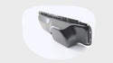 Black Oil Pan - Fits 1967–1987 Chrysler/Mopar BB 361 383 400 413 440 & HEMI 426 Engines – Center Sump, 5-Quart Capacity – Black Finish