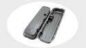 Steel Short Valve Covers – Fits 1965–95 Chevy BB 396-427-454-502 – 1 Hole – Black