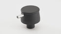 Aluminum Breather PCV Valve – Smooth Style – Powder‑Coated Matte Black