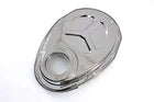 Steel Chevy 1955–1995 SB 283–400 Timing Chain Cover – Black Chrome