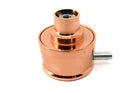ALUMINUM BREATHER PCV VALVE SMOOTH - POWDER COATED MATTE COPPER