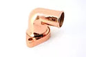 Aluminum Chevy 90 Degree Rotating Swivel Water Neck Thermostat Housing O-Ring - Copper