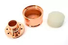 ALUMINUM BREATHER BALL MILLED - COPPER