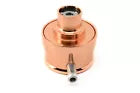 ALUMINUM POLISHED BREATHER PCV BALL MILLED - COPPER