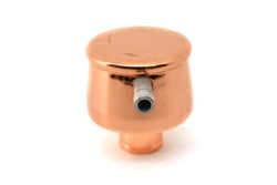 ALUMINUM BREATHER PCV VALVE SMOOTH - POWDER COATED MATTE COPPER