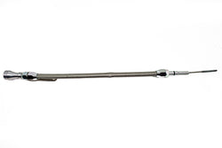CFR PERFORMANCE STAINLESS BRAIDED CHRYSLER HEMI 5.7L, 6.1L, 6.4L CENTER SUMP PAN FLEXIBLE DIPSTICK - NATURAL