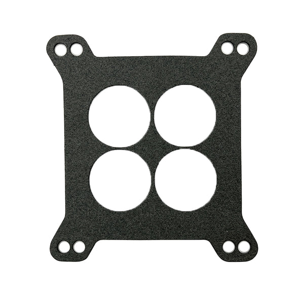 FIBER GASKET FOR A PHENOLIC PORTED CARBURETOR SPACER