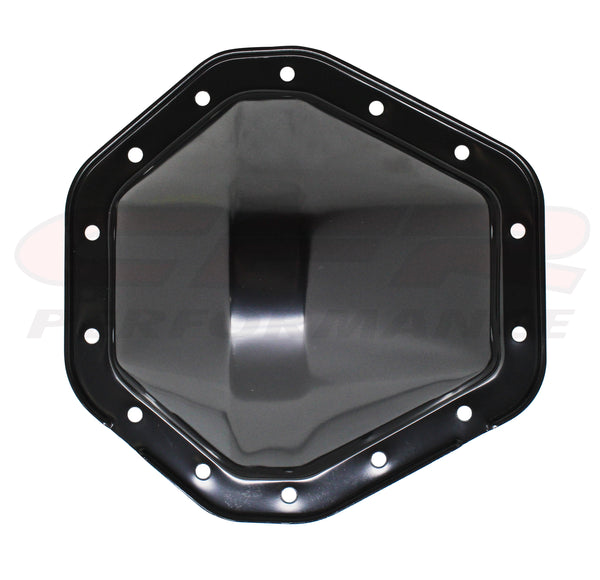 1973-07 CHEVY-GMC TRUCK BLACK STEEL REAR DIFFERENTIAL COVER - 14 BOLT W- 10.5