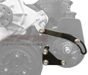 CHEVY SMALL BLOCK STEEL POWER STEERING BRACKET SET - EDP BLACK