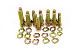 CFR Performance Oil Pan Bolts Kit SHC – 17-Piece Steel Bolt & Lock Washer Set -Zinc