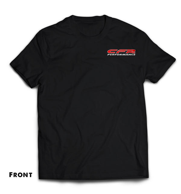 CFR T-Shirt - All Black 1970 1971 1972 1973 2nd gen Camaro Cotton Short Sleeve