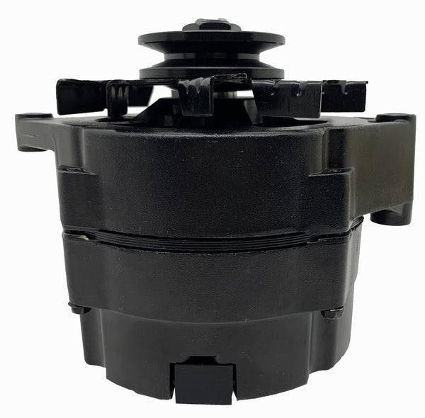 ALUMINUM BRAND NEW GM 10DN CASE STYLE 1961-1984 CHEVY-GM ALTERNATOR 100 AMP 1 WIRE INTERNAL - BLACK