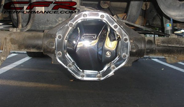 1974-UP DODGE-JEEP-MOPAR CHROME STEEL REAR DIFFERENTIAL COVER - 12 BOLT W- 9.25