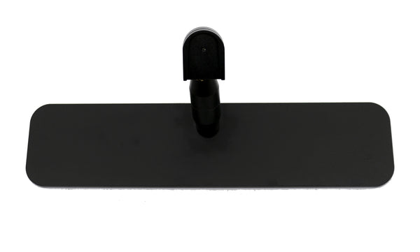 CHEVY-FORD-MOPAR BLACK ALUMINUM REAR VIEW MIRROR - BLACK
