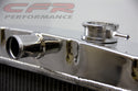 CFR 1955-57 CHEVY DIRECT FIT ALUMINUM RADIATOR - DIRECT REPLACEMENT - POLISHED