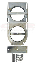 CHEVY FORD MOPAR 19" OVAL POLISHED ALUMINUM (DUAL QUAD) AIR CLEANER - BALL MILLED - WITH PAPER FILTER