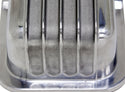 PONTIAC 326-455 POLISHED ALUMINUM VALVE COVERS - FINNED