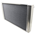 ALUMINUM EMC 1968-77 CHEVY CHEVELLE A-BODY RADIATOR DIRECT FIT W-AT COOLER - NATURAL
