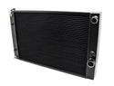 ALUMINUM EMC 2 1970-81 CHEVY CAMARO RADIATOR DIRECT FIT LS CONVERSION - BLACK