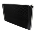 ALUMINUM EMC 2 1970-81 CHEVY CAMARO RADIATOR DIRECT FIT LS CONVERSION - BLACK